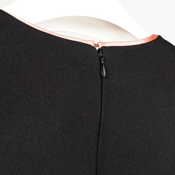 Roksanda Lena Black Crepe Frilled Sleeve Midi Dress - Picture 8 of 11